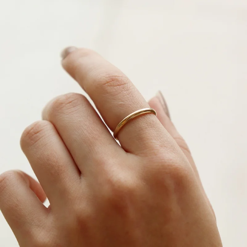 Circle Ring 14k Gold