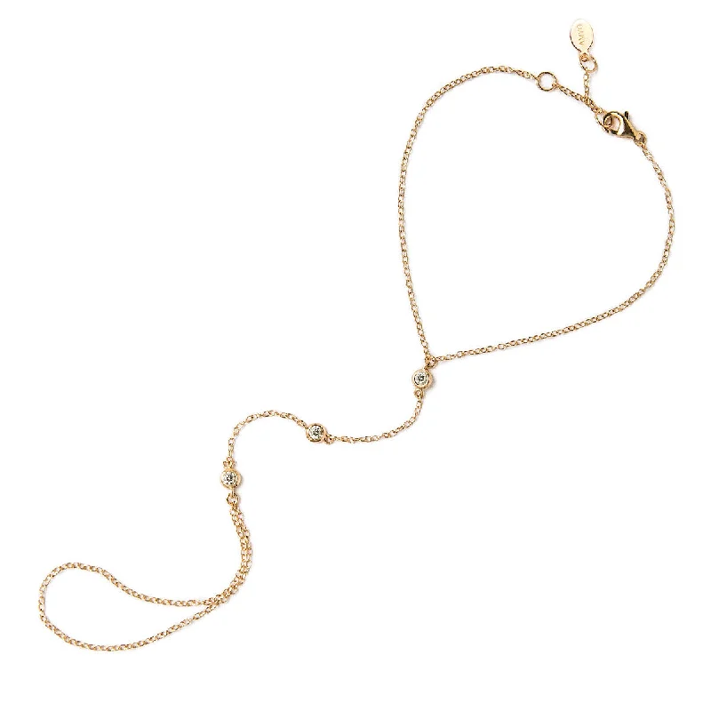 Dainty Crystal Handchain