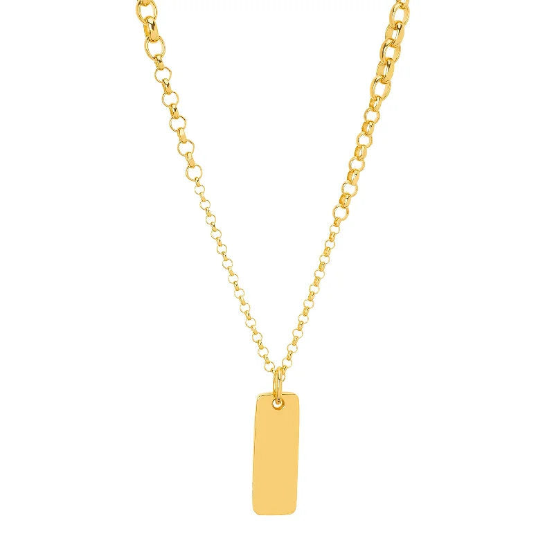 Graduated Belcher Chain - Medium Ingot