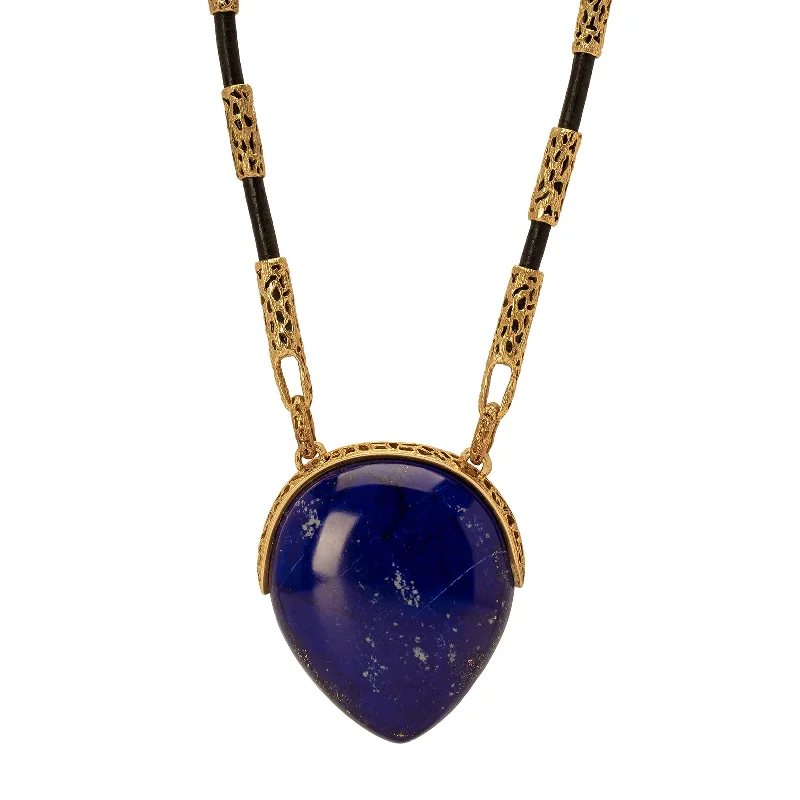 Solstice Necklace - Lapis