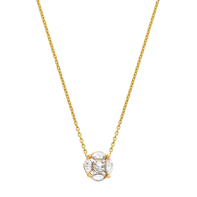 Sophia Diamond Necklace - Yellow Gold