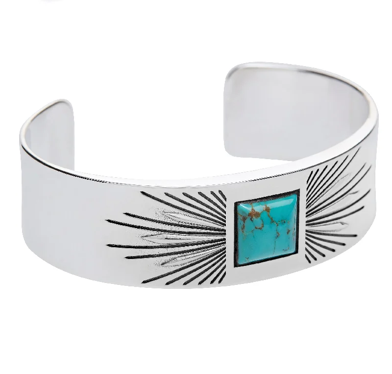 Sun Ray Turquoise Cuff