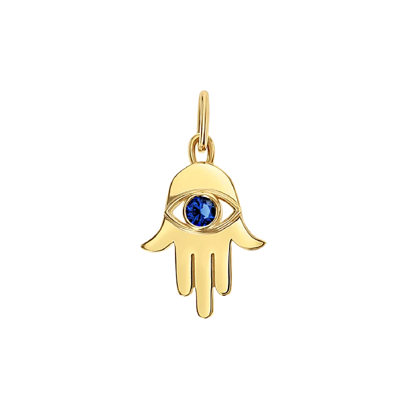 14K Yellow Gold / Blue Sapphire