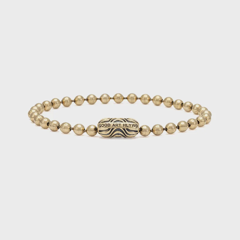 Ball Chain Bracelet | 18K Yellow Gold