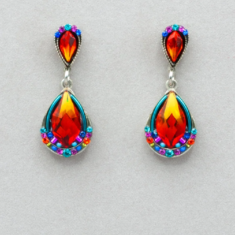 Firefly Contessa Wide Drop Post Earrings