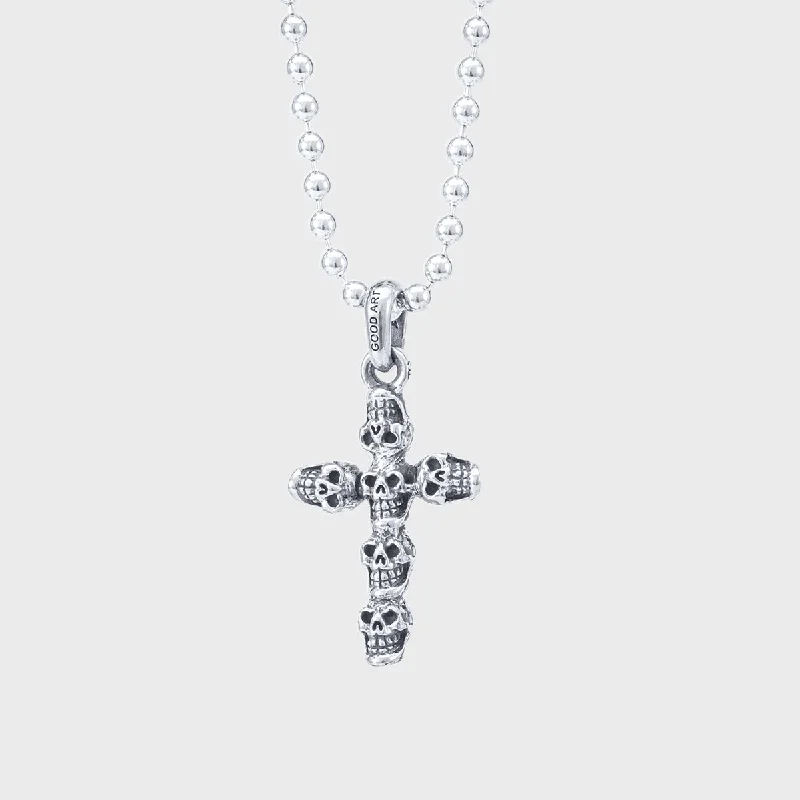 Jack Skull Cross Pendant - #2