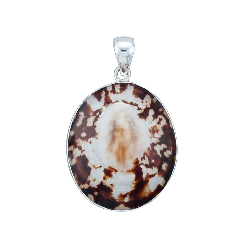 Sterling Silver Limpet Shell Pendant