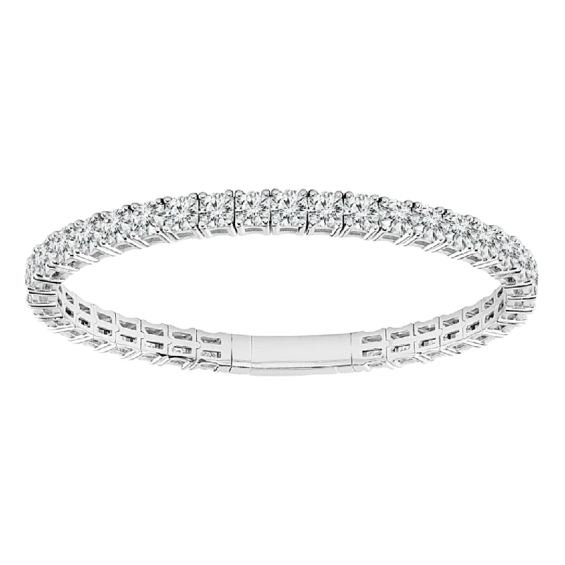 White Diamond Bangle (White Diamond 13.75 cts.)