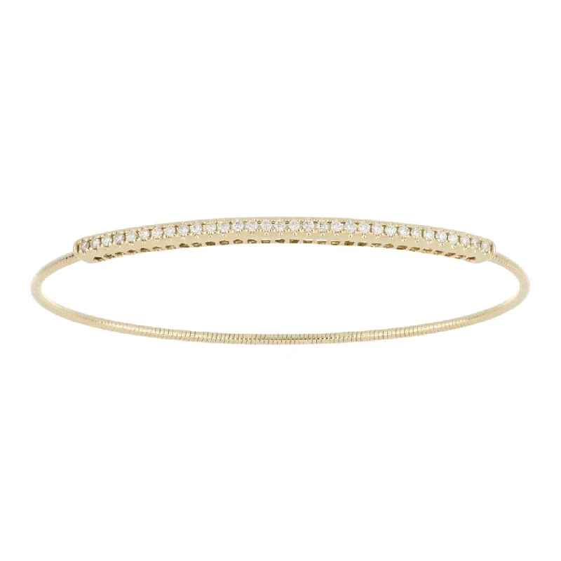 White Diamond Bangle (White Diamond 0.5 cts.)