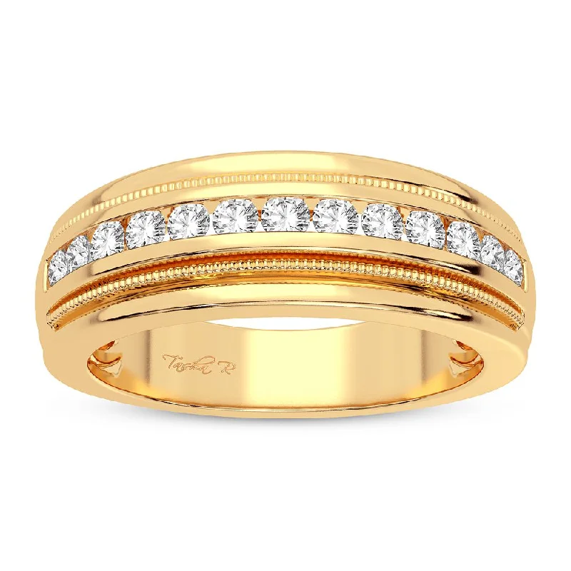 14K 0.50CT Diamond Band