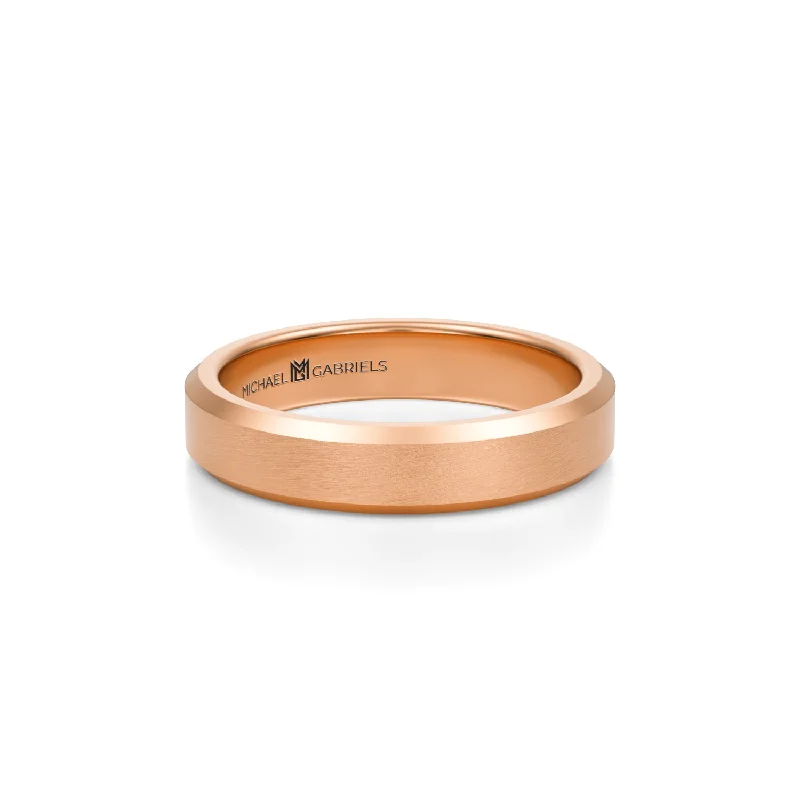 14k Rose Gold / 7