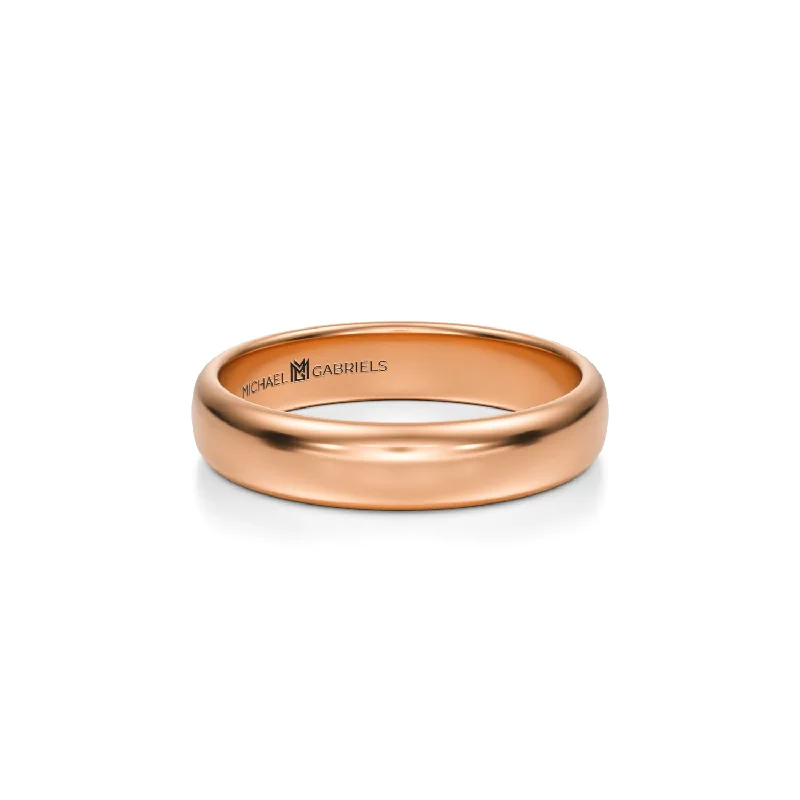 14k Pink Gold / 7