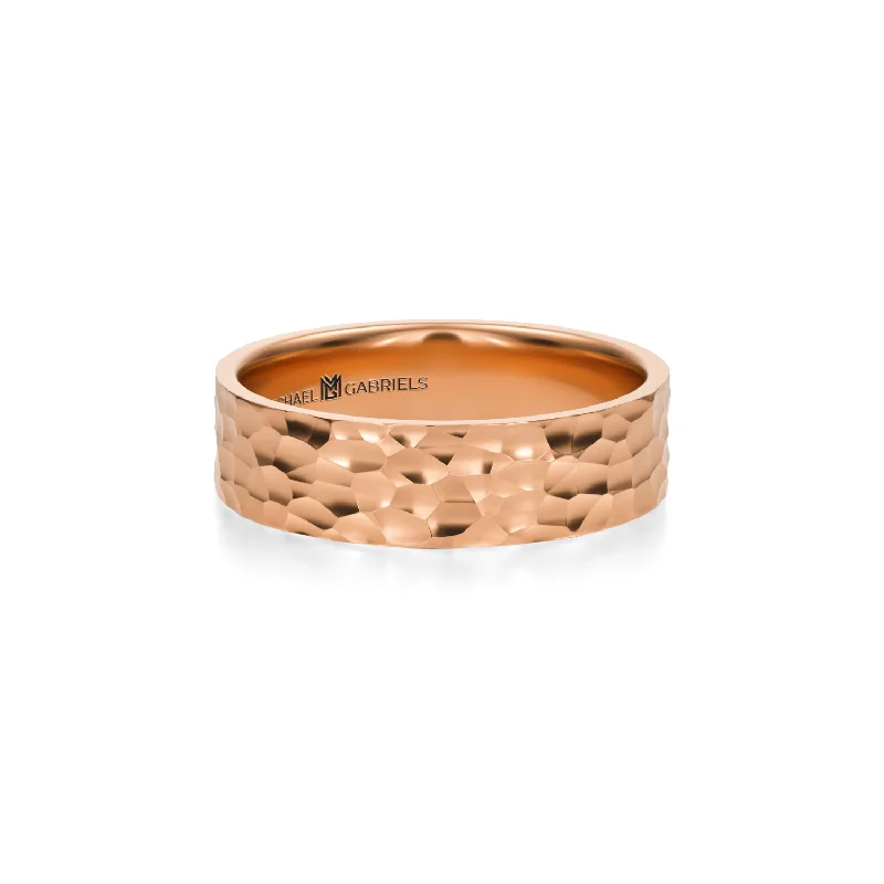 14k Rose Gold / 7