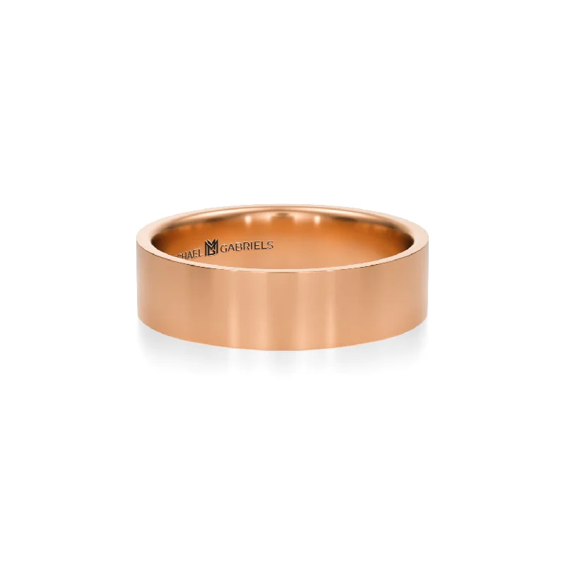 14k Rose Gold / 7