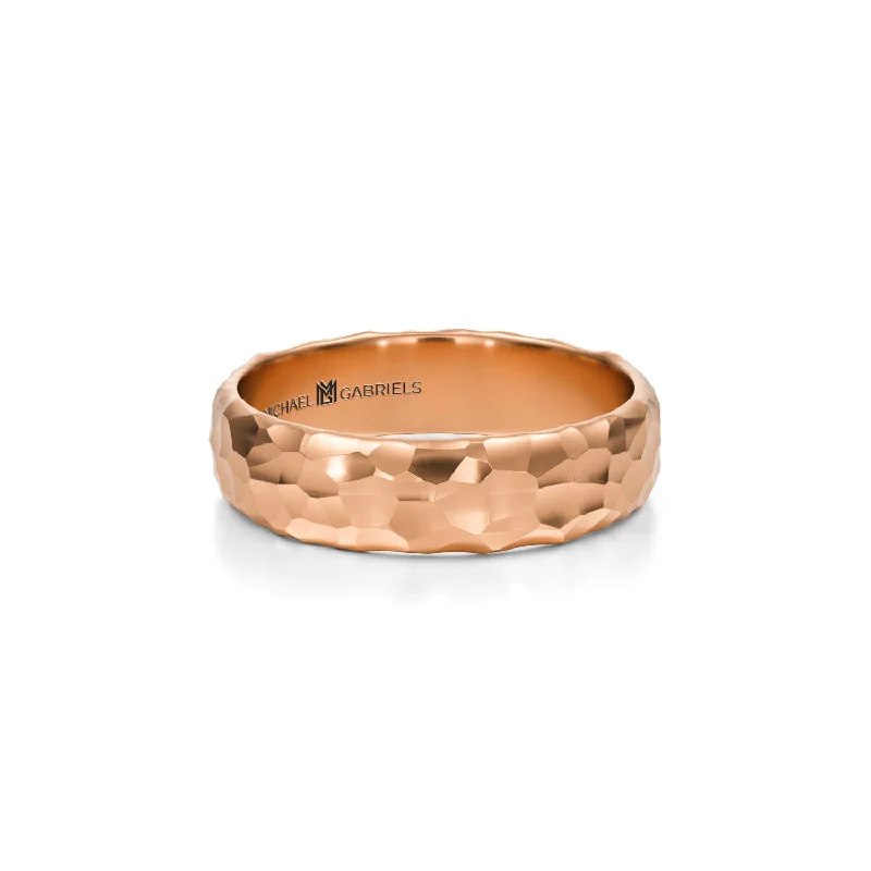 14k Pink Gold / 7