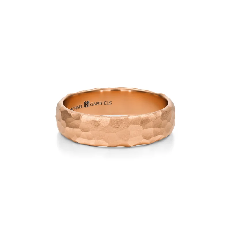 14k Pink Gold / 7