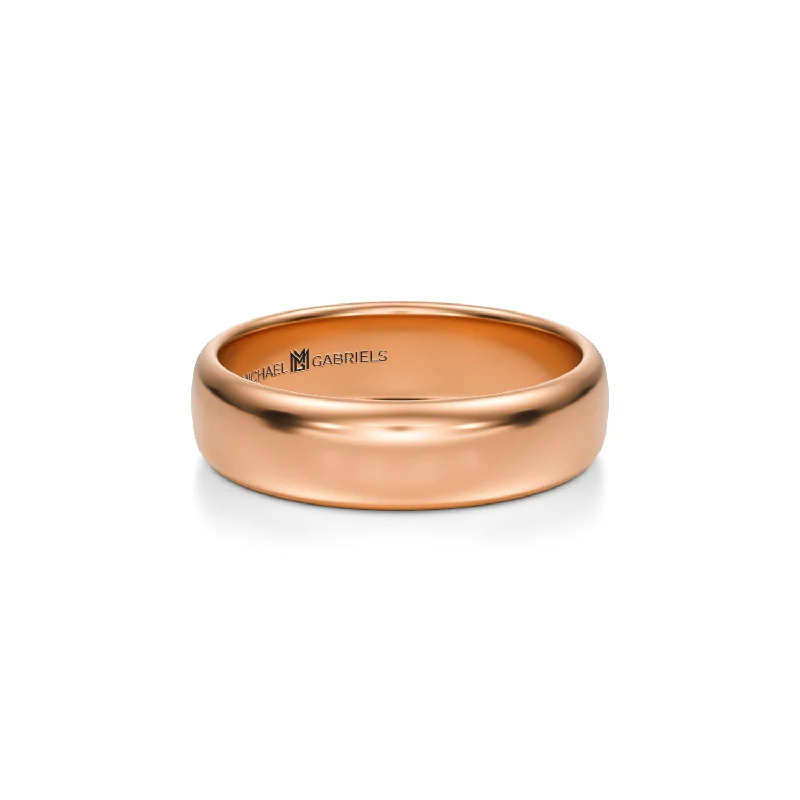 14k Pink Gold / 7