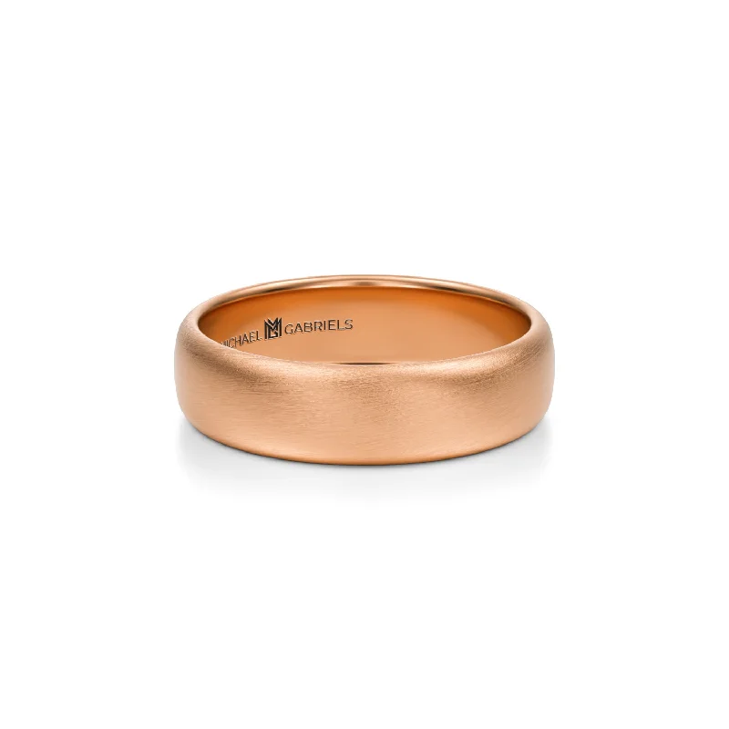 14k Pink Gold / 7