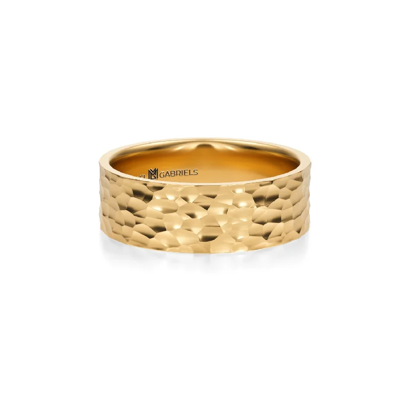 14k Yellow Gold / 7