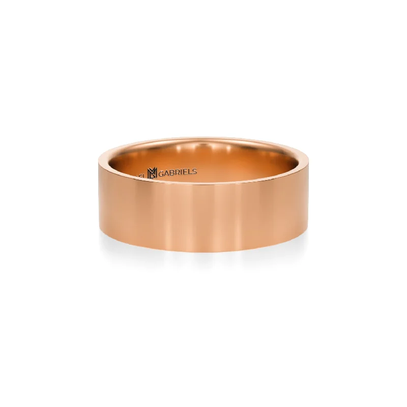 14k Rose Gold / 7