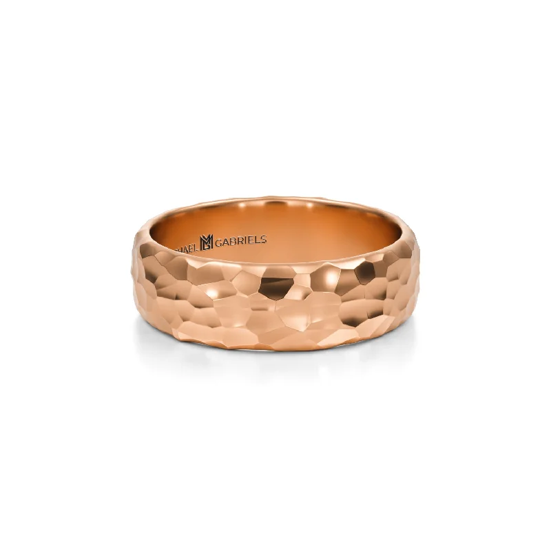 14k Pink Gold / 7