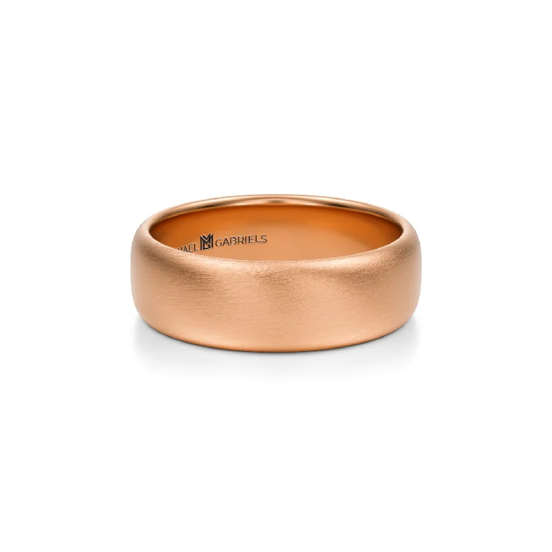 14k Pink Gold / 7