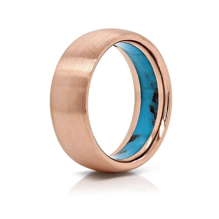 Brooklyn Band in 18K Rose Gold