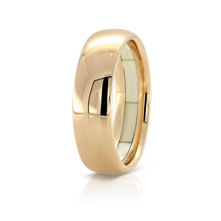 Brooklyn Band in 18K Yellow Gold