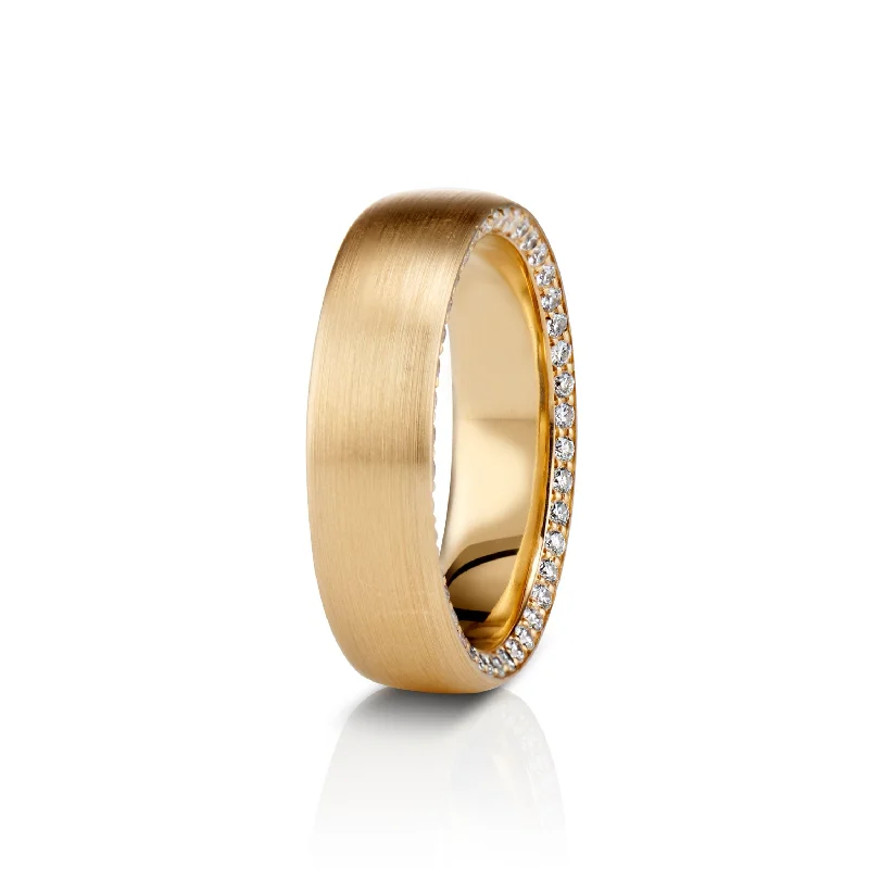 Gramercy Pavé Band in 18K Yellow Gold