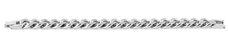 Stainless Steel Curb Link Bracelet